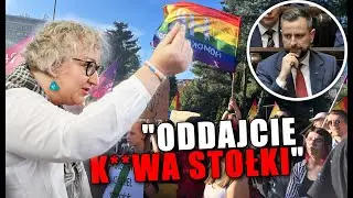 Czarny protest pod Sejmem. Marta Lempart: Tygrysek idzie w ślady Kurskiego
