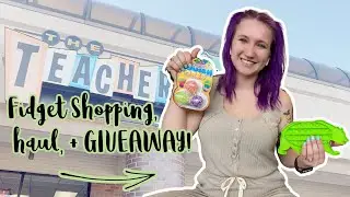 Fidget Shopping at The Teachers' Lounge + Haul & Giveaway! #fidgethunting