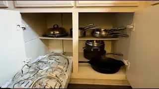 Deep Cabinet Fix? Install and Review of Pull Out Cabinet Drawer!