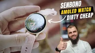 SENBONO  HK89 AMOLED Smartwatch With Bluetooth Call ,The cheapest Amoled Smart watch in 2023