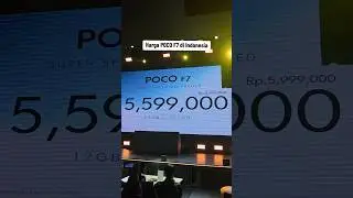 Harga POCO F7 di Indonesia #poco #pocof7