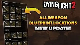 Расположение всех чертежей оружия в Dying Light 2