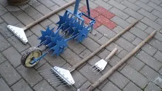 Wieloczynnościowy agregat uprawowy dla działkowców