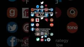 Unconventional Backlinking Secrets Revealed | Backlink Trick
