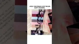 Taylor Swift Stickers🤌🏻 #love #journaling #journal #stickers #taylorswift #swifties #reputation #fyp