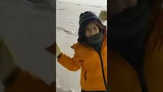 FUN SNOW ACTIVITIES FOR KIDS | Heavy snowfall across New York area as temperatures drop #shorts