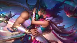STAR GUARDIAN RAKAN AND XAYAH SPLASH ART