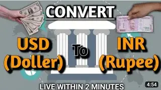 1 DOLLAR KITNA HOTA HAIN - HOW TO CONVERT DOLLAR TO RUPEES - US DOLLAR RATE IN INDIA TODAY#youtube