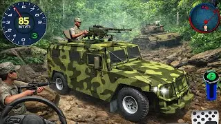 Army Truck Driving Cargo Games - US Offroad Army Truck Driving 3D 2025 - Andriod Gameplay
