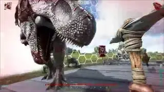 REX + SPINO in deatchmatch sotF SOLO || ARK: Survival Of The Fittest 1 player