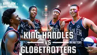 Game of KNOCKOUT gets Heated on the Court | Harlem Globetrotters