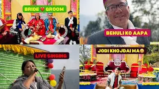 Village Tamang Wedding||Ram Jo Ko Chori Ko Biha||RJ Sagar