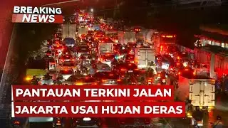 BREAKING NEWS - Macet! Situasi Terkini Cawang Jakarta Timur usai Hujan Deras