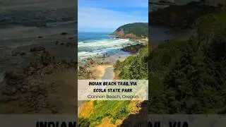 Indian Beach Trail via Ecola State Park - 3.9 mile trail - Ecola State Park - Tillamook Lighthouse