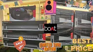 boAt Huge Sale: Party Speaker & Soundbar New Year Sale in Kolkata | Huge Stock Available | Upto 80%🤫