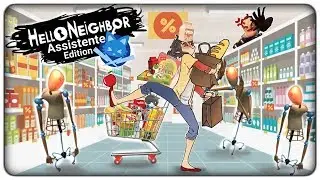 MAI MANDARE L'ASSISTENTE A FARE LA SPESA AL SUPERMERCATO DEL VICINO | Hello Neighbor [ITA]