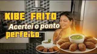 Acertei o ponto perfeito do Kibe Frito !