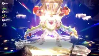 EASY Solo 7 Star Raid Chesnaught Tera Raid VS Annihilape the Furious   Pokemon Scarlet and Violet
