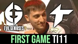EG vs Thunder - ПЕРВАЯ ИГРА Групп The International 2022