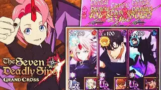 LR MILIM & BERU WITH SUNG JINWOO ARE INSANE!!! 7DS GRAND CROSS