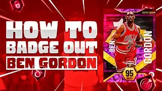 HOW TO BADGE OUT PINK DIAMOND BEN GORDON THE BEST WAY ON NBA 2K22 MYTEAM!