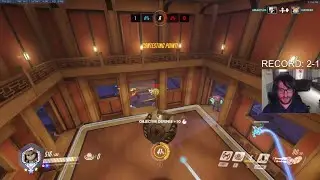 HARBLEU HAMMOND GAMEPLAY OVERWATCH SEASON 34 TOP 500