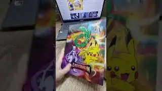 Pok&eacute;mon! Миша заполнил весь альбом карточками Покемон. #pikachu #family #позитив #коллекция