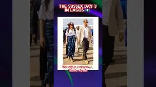 Meghan&Harry in Lagos  🇳🇬 on day 3 #wilmarwell#meghanmarkle#princeharry#nigeria
