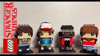 LEGO Stranger Things 40801 Mike, Dustin, Lucas, and Will Review!