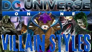 DC Universe Online - Best Villain Styles 2025! (10 Years Later!)