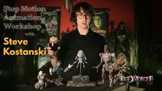 Take a Stop Motion Animation Workshop with Psycho Goreman director STEVE KOSTANSKI | RUE MORGUE TV