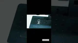 keychain engraving with Atomstack M4 Fiber laser #mechblock #keychain #sports