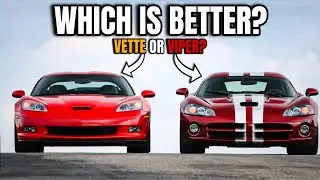Dodge Viper SRT10 VS Chevrolet  Corvette C6 Z06 | Which one is better?