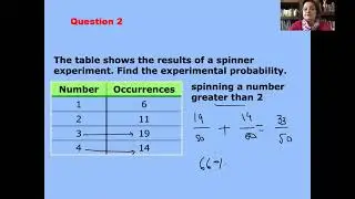 Experimental propability