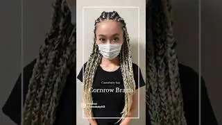 Cornrow Braids  #ブレイズ #エクステ #編み込み #コーンロウ #ヘアアレンジ #braids