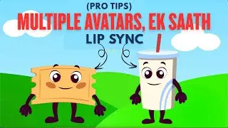 How to Lip Sync Multiple Characters in One Scene | Animate Multiple Talking Avatars in one Scene