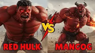 Red Hulk vs Mangog &ndash; Brutal Showdown Ends in Devastating Defeat!