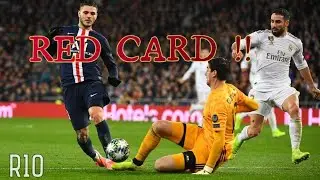 Thibaut Courtois Red Card vs PSG ...