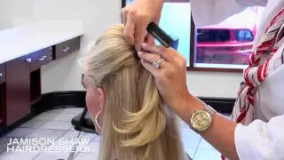 Bang Bump & Half Ponytail
