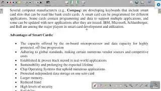 Payment Mechanism Part 3 | Smart Card