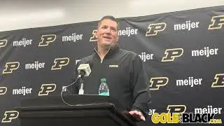 Видео GoldandBlack.com: Джош Хенсон, игрок Purdue OC, перед Вашингтоном