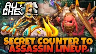SECRET COUNTER TO ASSASSIN LINEUP | AUTO CHESS MOBILE #77 | JAY-AR