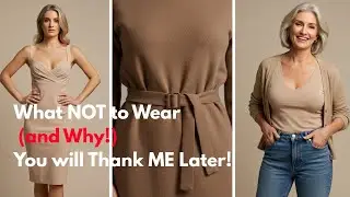 15 Style Mistakes for Women with a Large Tummy, Apple Shape, or Short Torso!