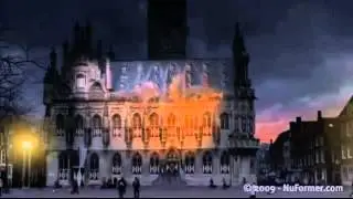 3D video mapping projection brings buildings alive mp4