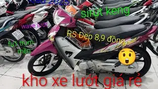 Quá Đẹp Mà Rẻ RS 8,9 tr RSX Fi  Lướt, Fu1 trùm mền, Ab cọp, wave sirút keng, sh mode VIP 