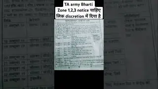 T.A आर्मी भर्ती 2024 की पुरी जानकारी ✅|| territorial army bharti 2024| t.a army full details 2024
