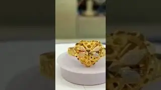 Hallmark 916 gold ring design