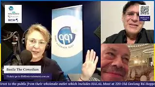 BASILE THE COMEDIAN - YIAYIA'S DONT PLAY AUSTRALIAN TOUR - LIVE ON THE KK FACTOR - RPP FM 98.7