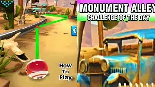 Challenge of The Day Monument Alley #Bowling Crew #Bowling Gamer