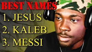 I MADE a LIST of BEST and WORST NAMES to be BORN WITH !